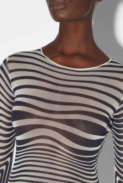 The Navy Blue Body Morphing Dress