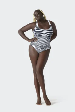 The Navy Blue Body Morphing Swimsuit