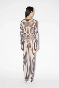 The Navy Blue Body Morphing Dress