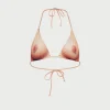 The Nude Body Tattoo Bikini Top