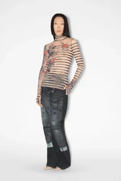 The Nude Sailor Tattoo Top