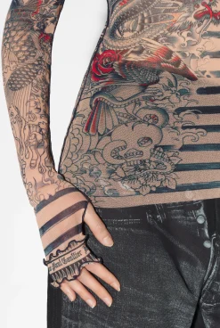 The Nude Sailor Tattoo Top