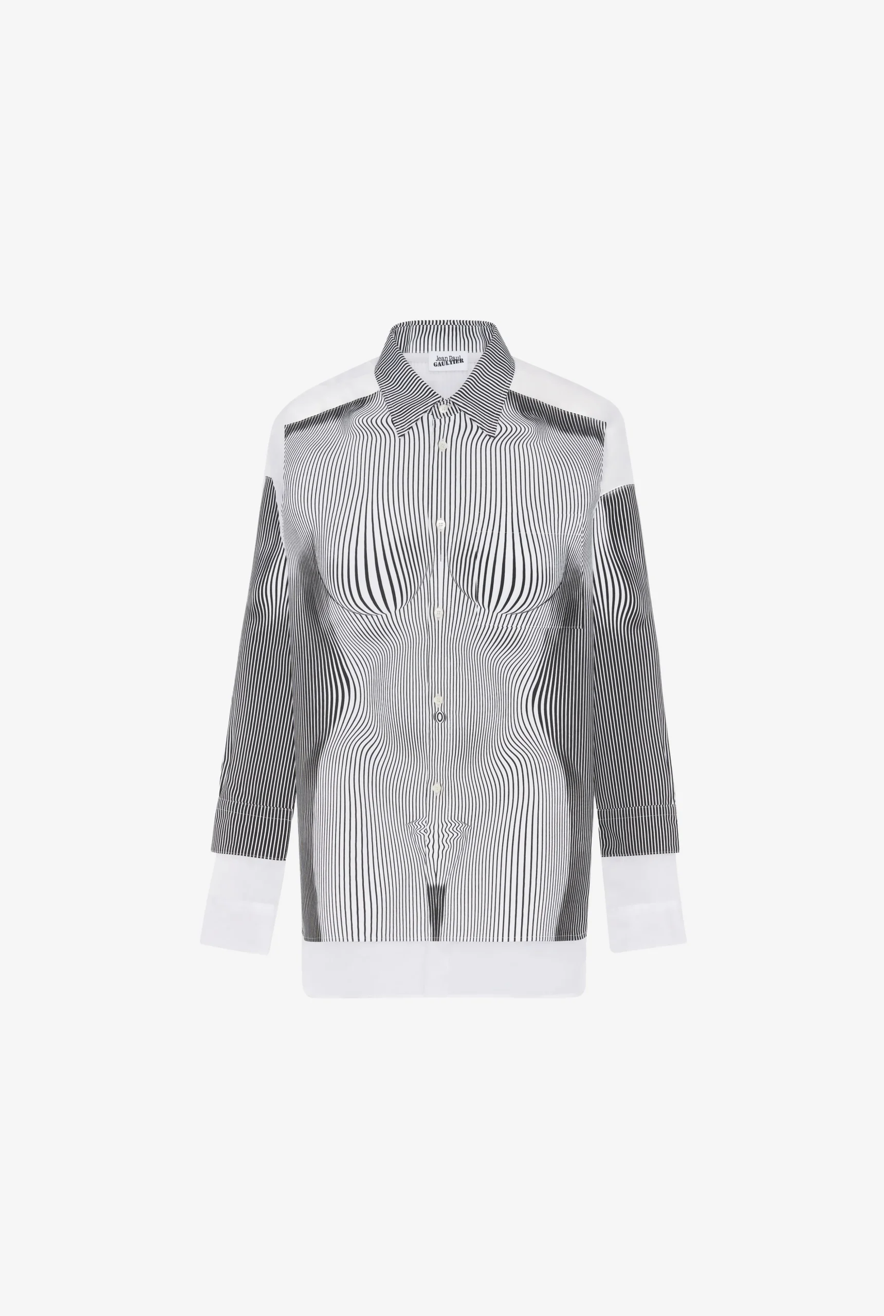 The Petit Grand Pinstripe Body Morphing Shirt