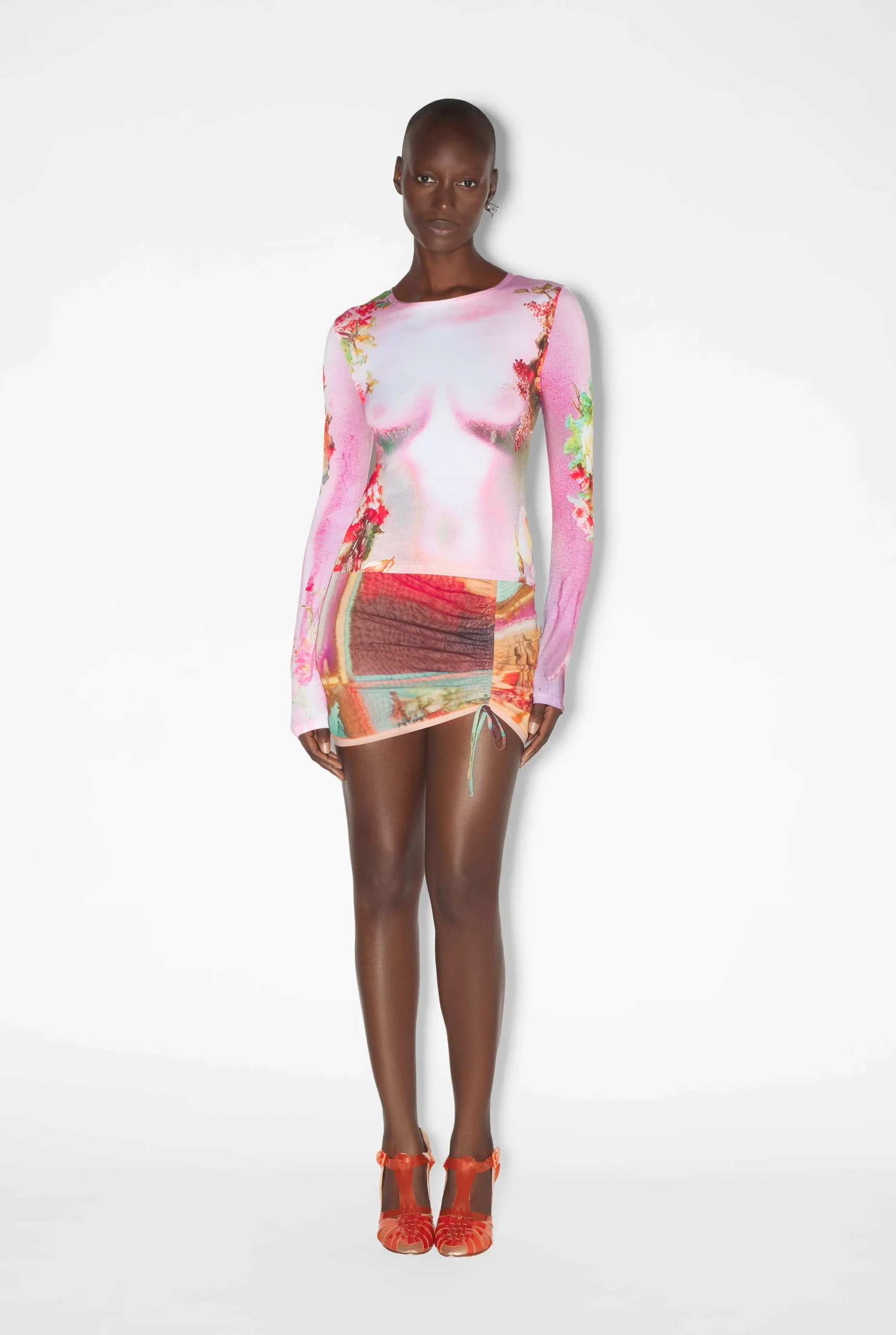 The Pink Body Flower Top