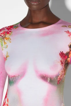 The Pink Body Flower Top