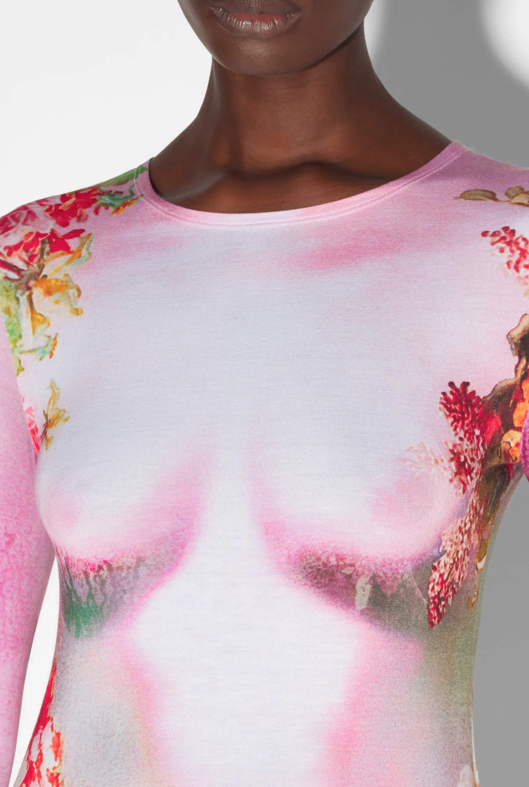 The Pink Body Flower Top