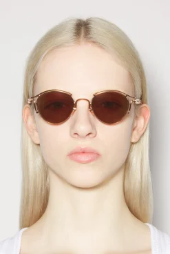 The Pink Gold 56-5102 Sunglasses