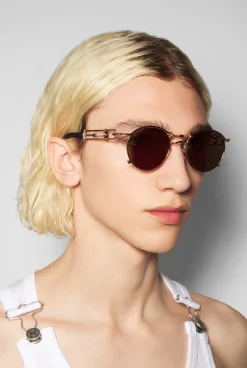 The Pink Gold 56-0174 Sunglasses
