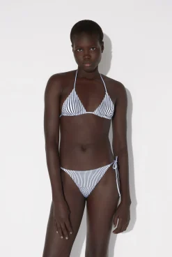 The Pinstripe Body Morphing Bikini Top