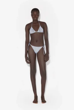 The Pinstripe Body Morphing Bikini Top