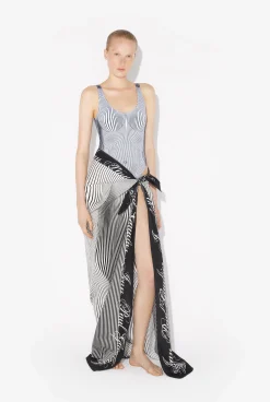 The Pinstripes Body Morphing Sarong