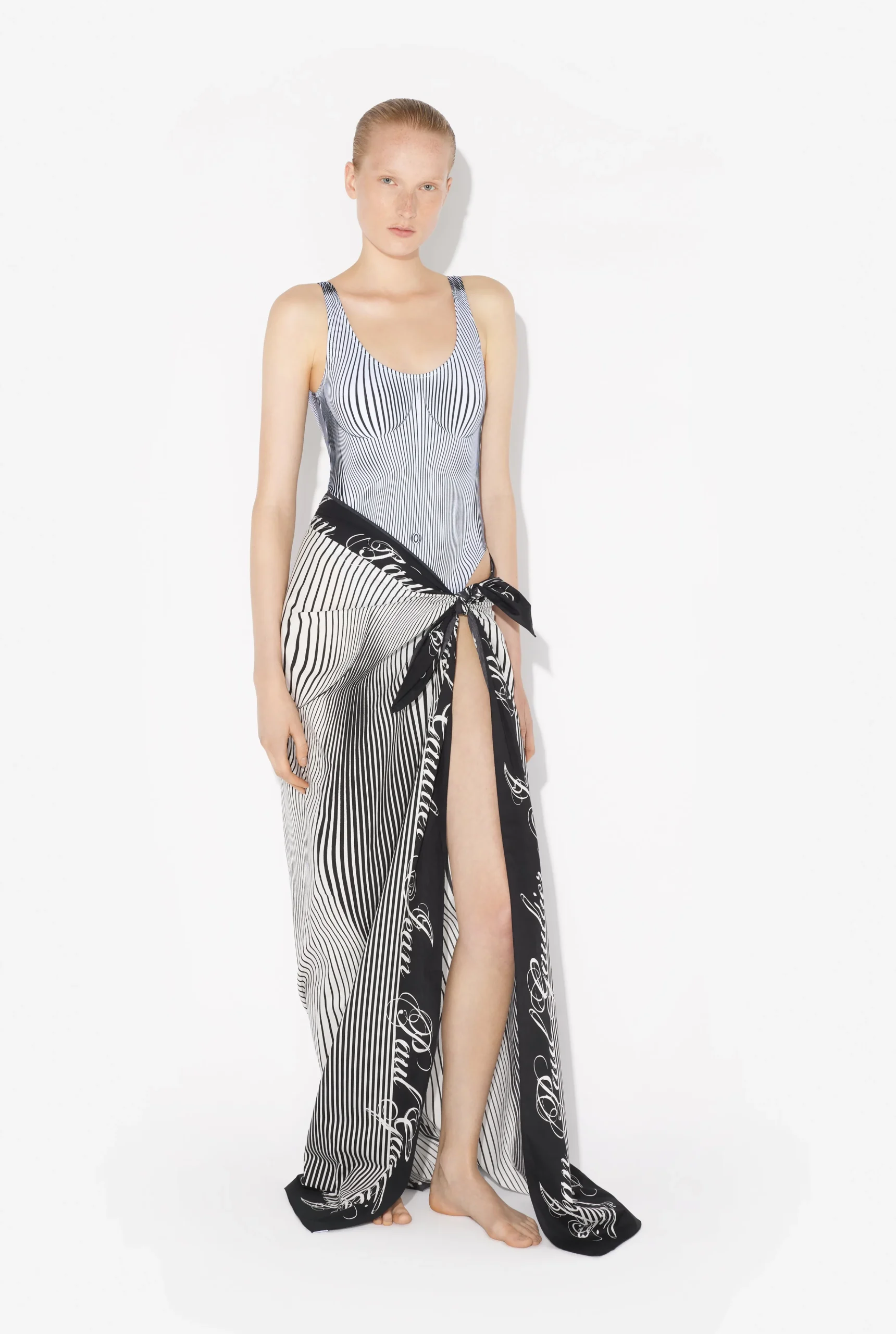 The Pinstripes Body Morphing Sarong