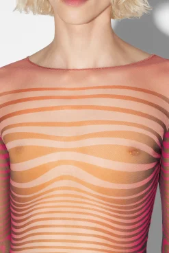 The Red Body Morphing Top