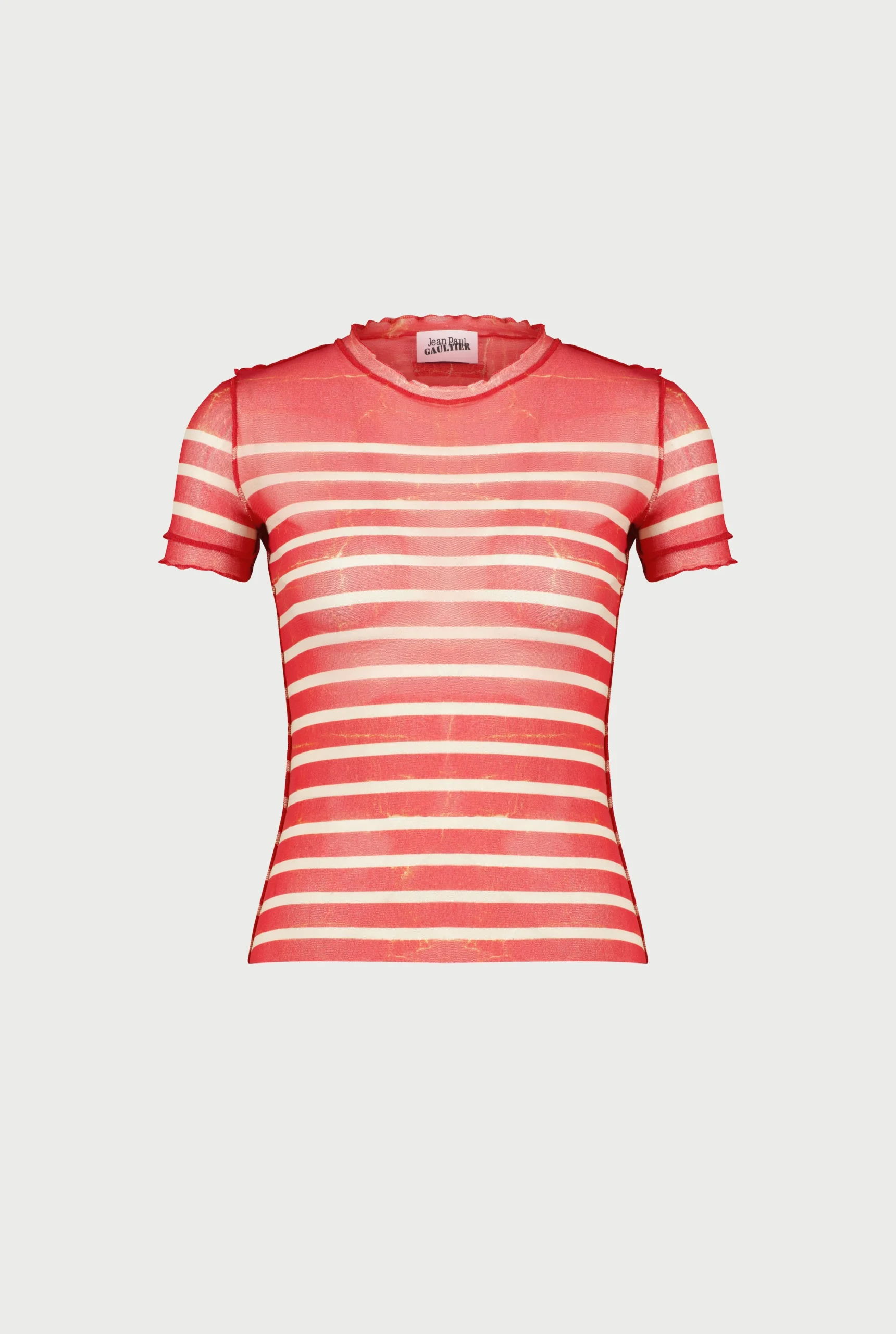 The Red “Crackling” Sailor Top