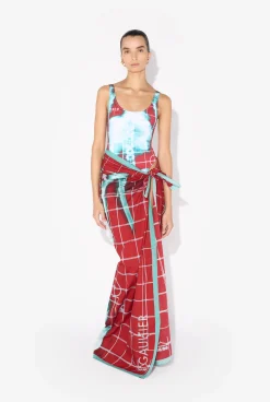 The Red Squeletor Sarong
