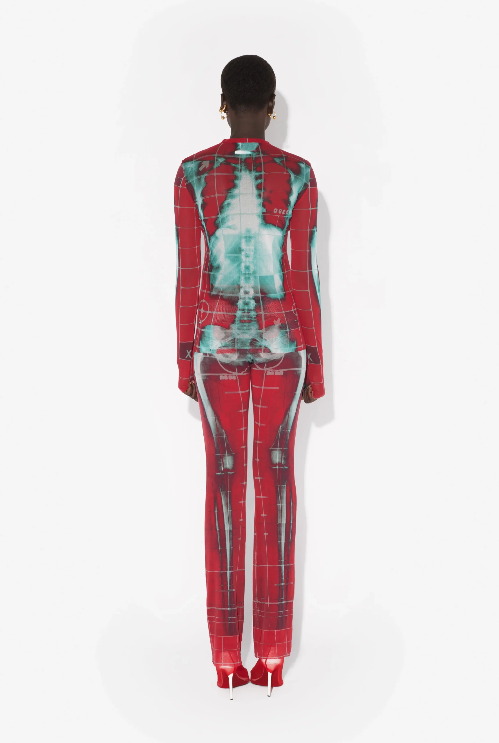 The Red Squeletor Top