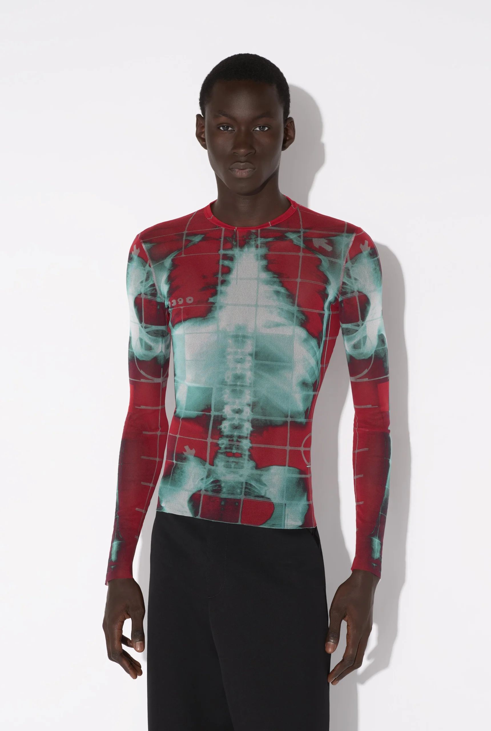 The Red Squeletor Top