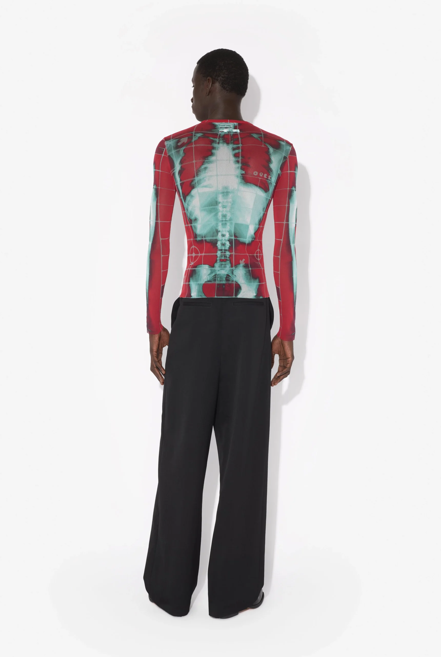 The Red Squeletor Top
