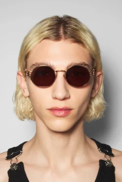 The Rose Gold 56-6106 Sunglasses