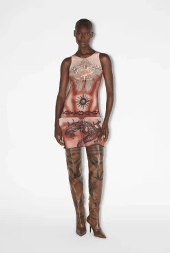 The Safe Sex Tattoo Dress