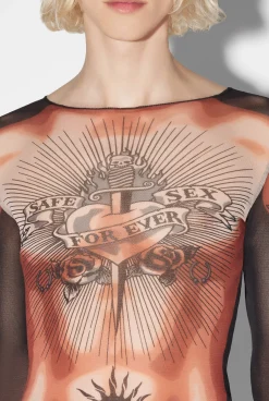 The Safe Sex Tattoo Top