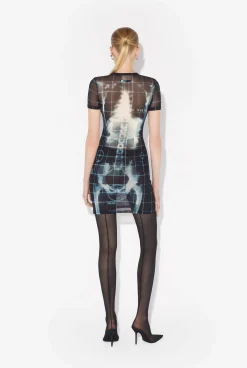 The Short Black Squeletor Dress