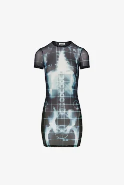 The Short Black Squeletor Dress