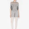 The Short Draped Body Morphing Dress
