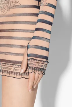 The Short Nude Sailor Tattoo Dress