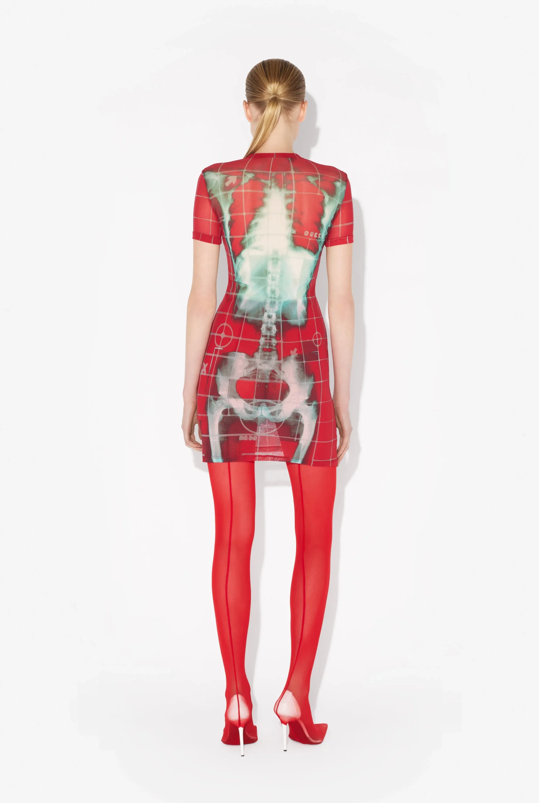 The Short Red Squeletor Dress