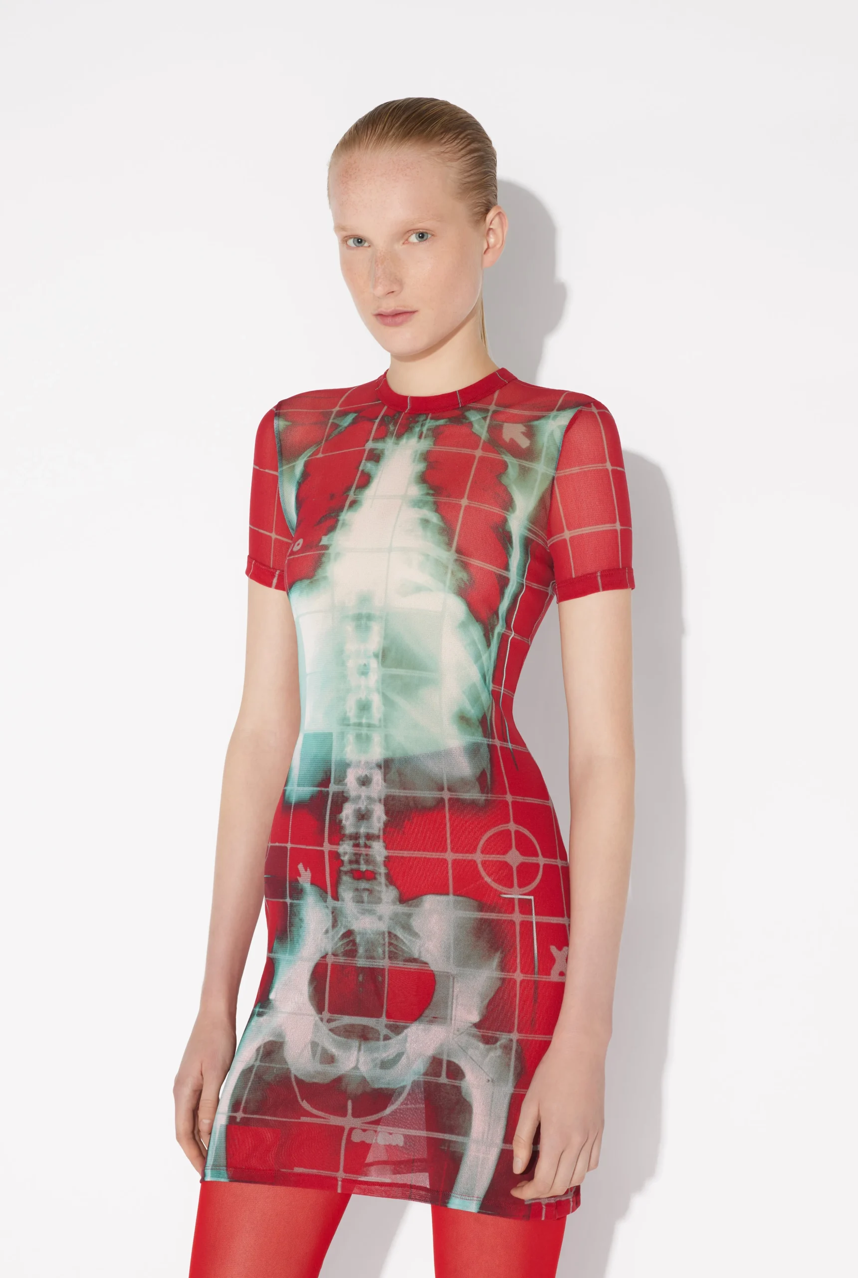 The Short Red Squeletor Dress