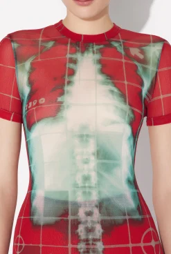 The Short Red Squeletor Dress