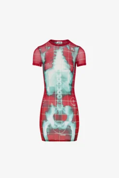 The Short Red Squeletor Dress