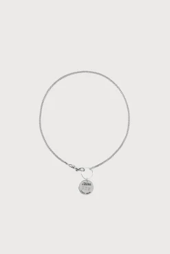 The Silver-Tone “325” necklace