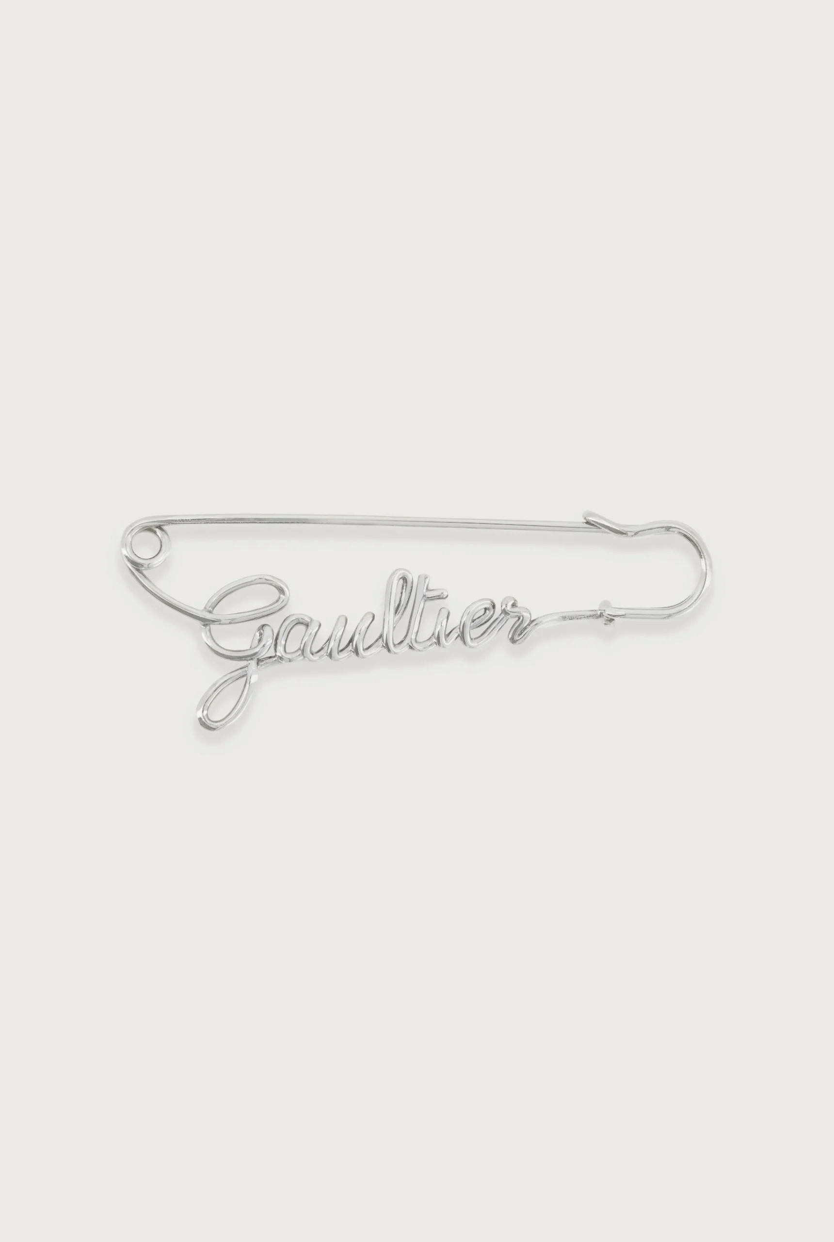The Silver-Tone Gaultier Brooch
