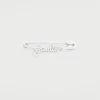 The Silver-Tone Gaultier Safety Pin Earring