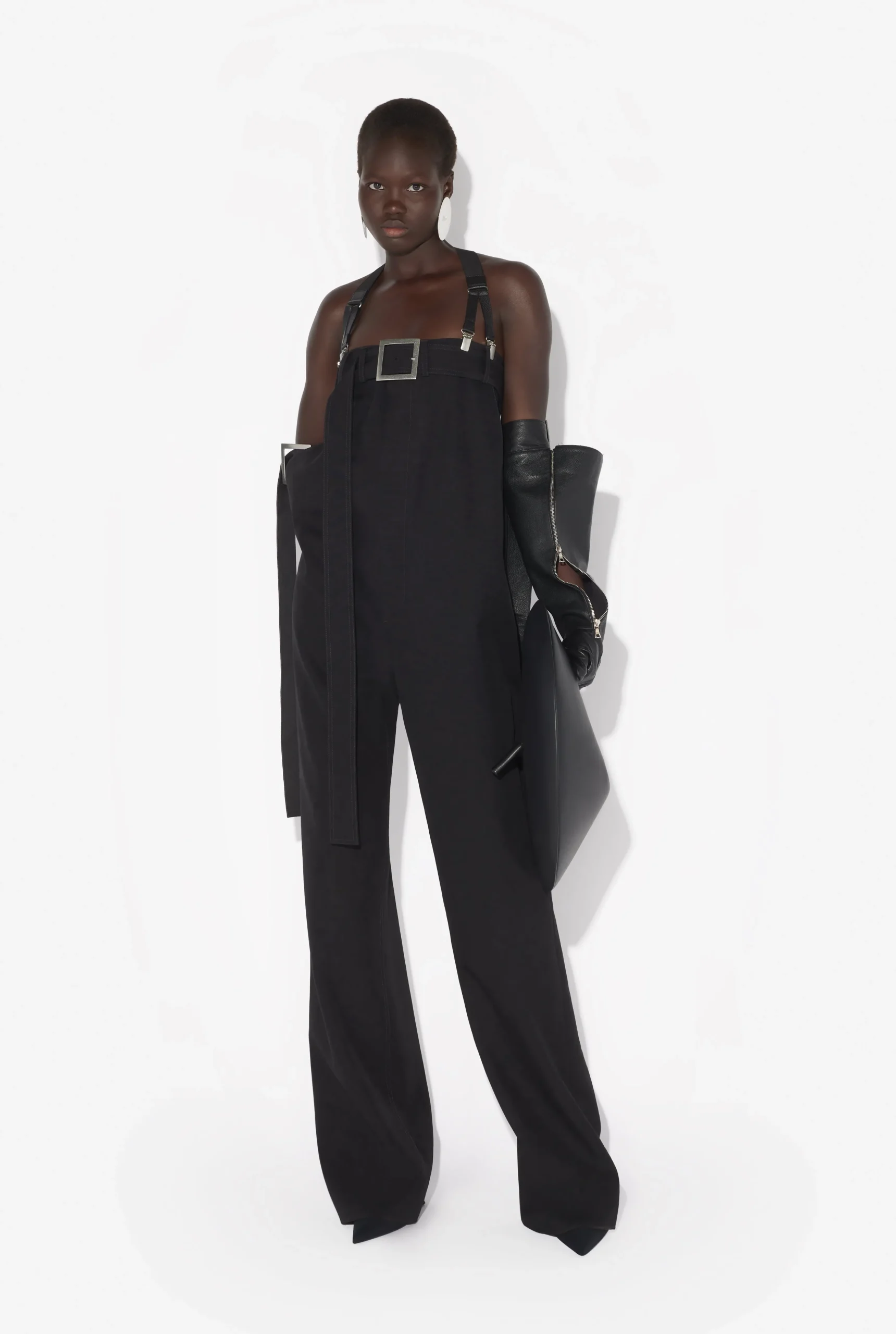 The Strapped Suit Pants