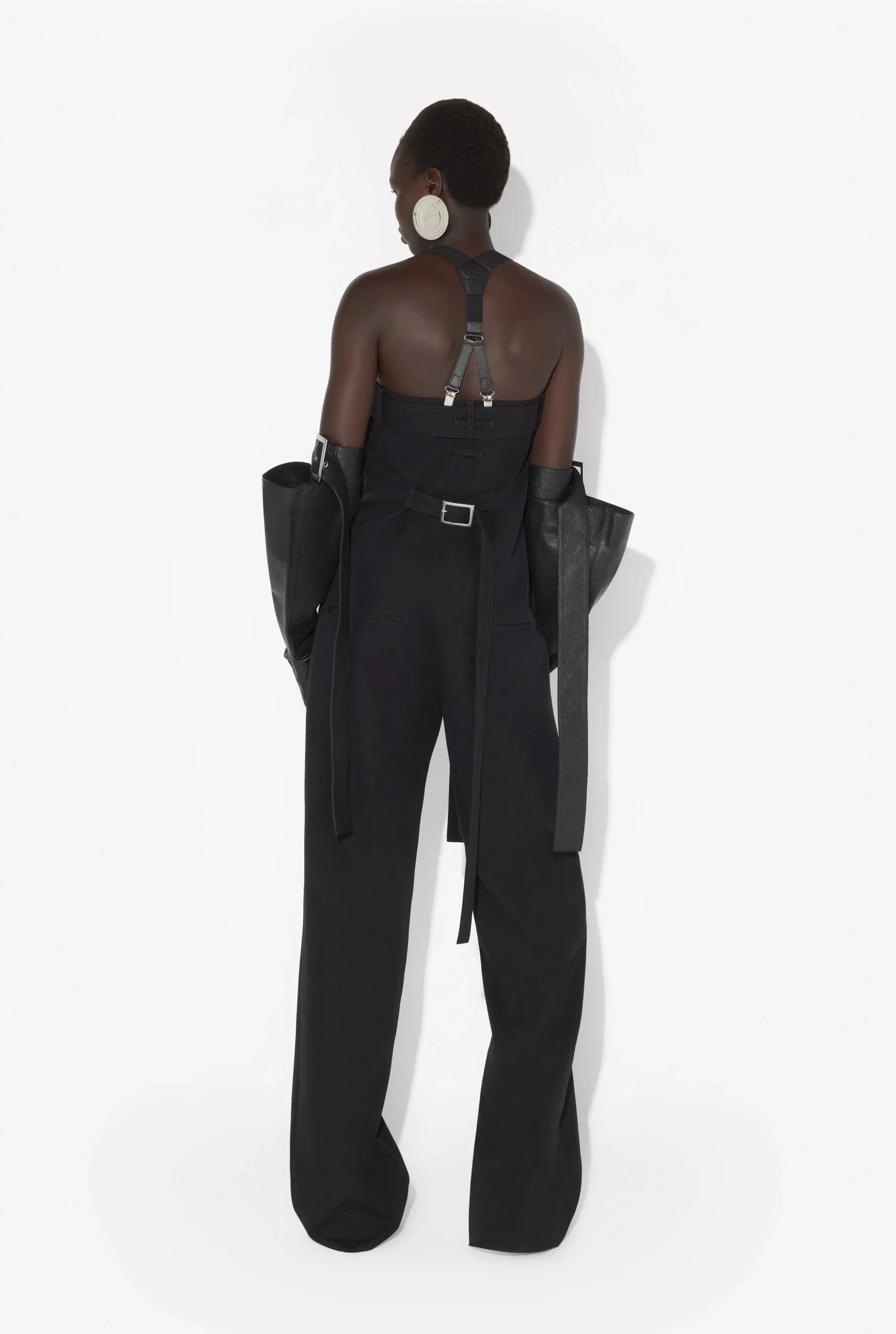 The Strapped Suit Pants