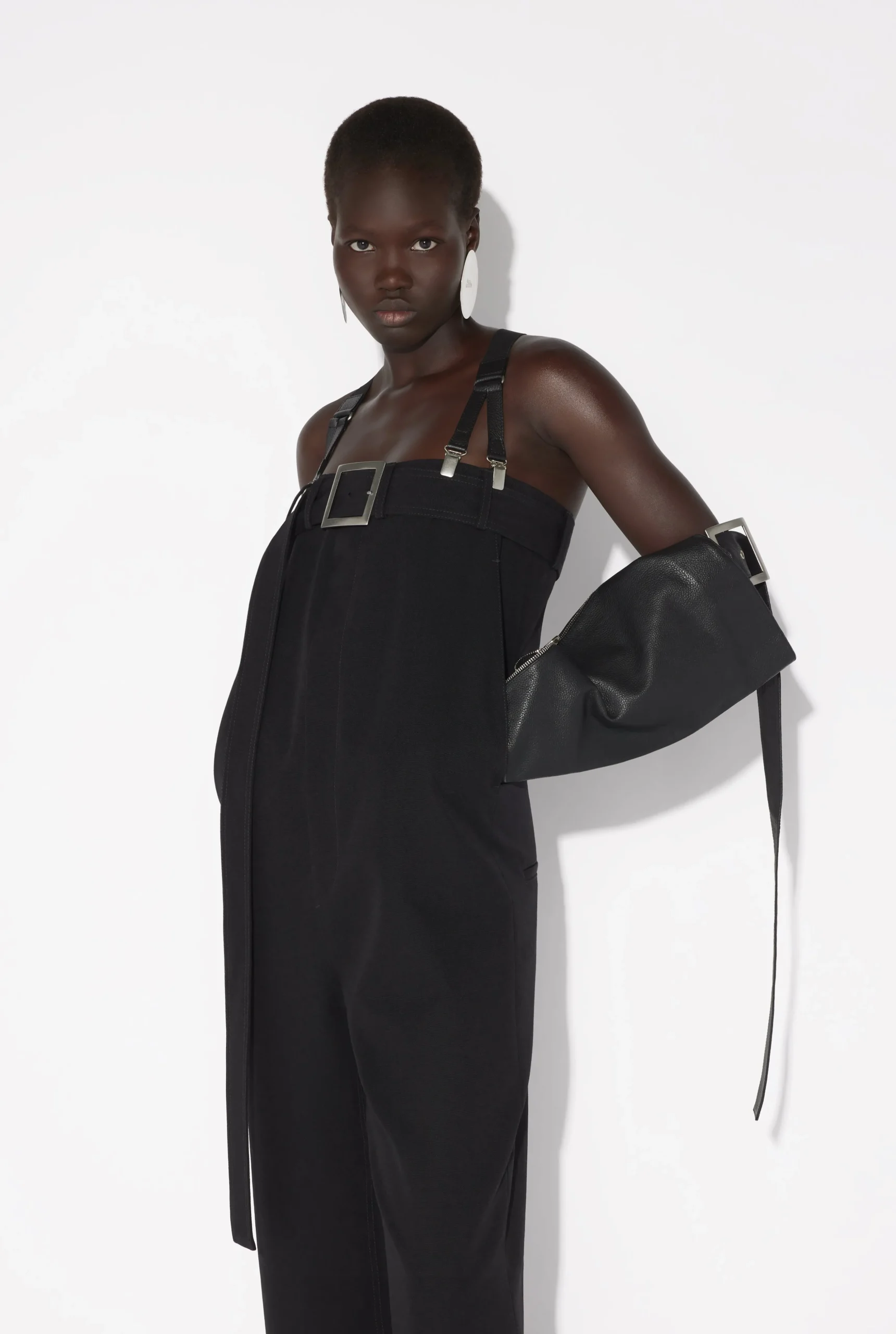 The Strapped Suit Pants