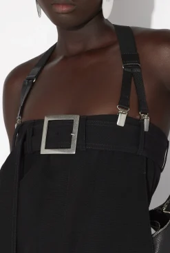 The Strapped Suit Pants