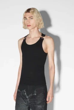 The Tank Top with Black Straps