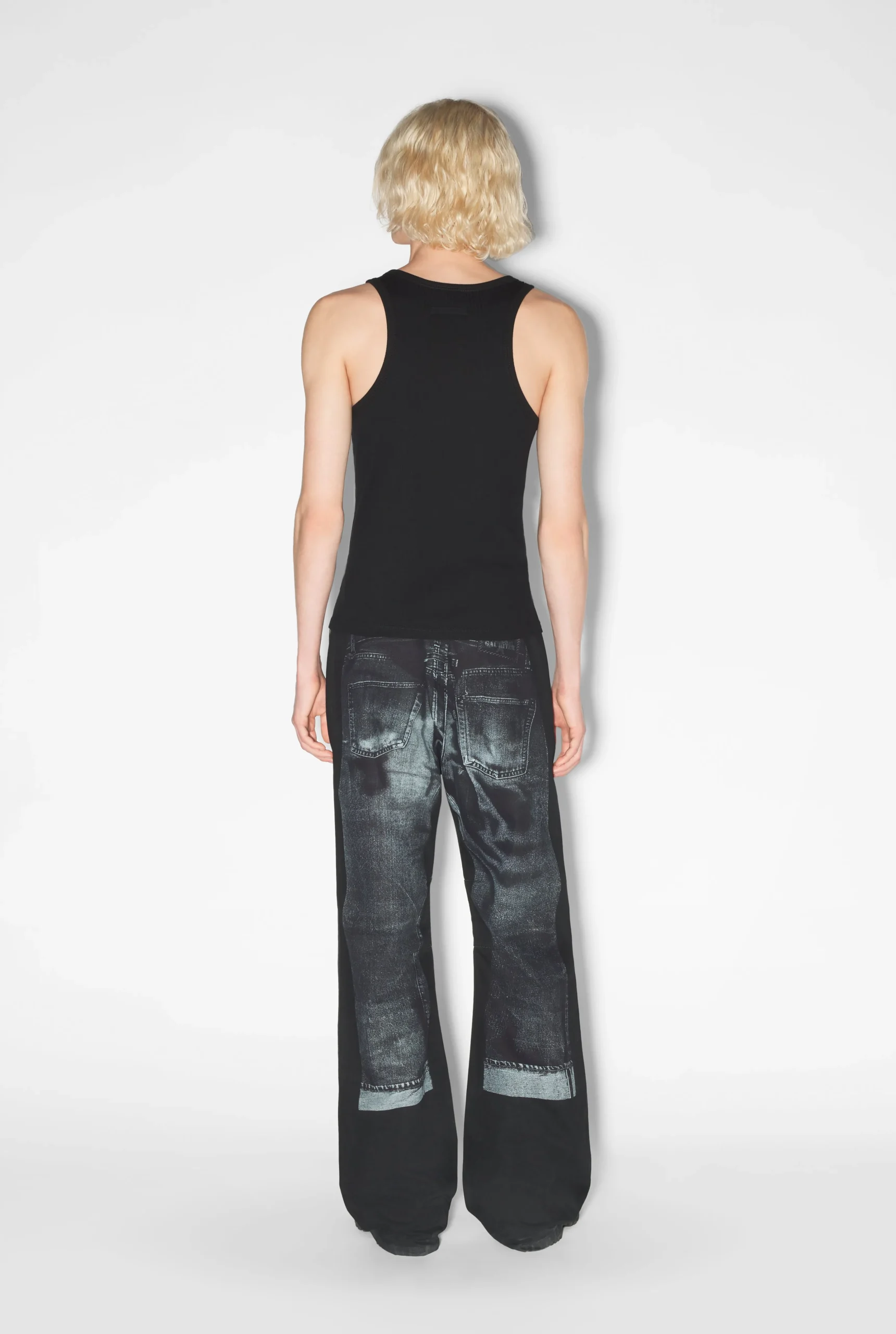 The Tank Top with Black Straps
