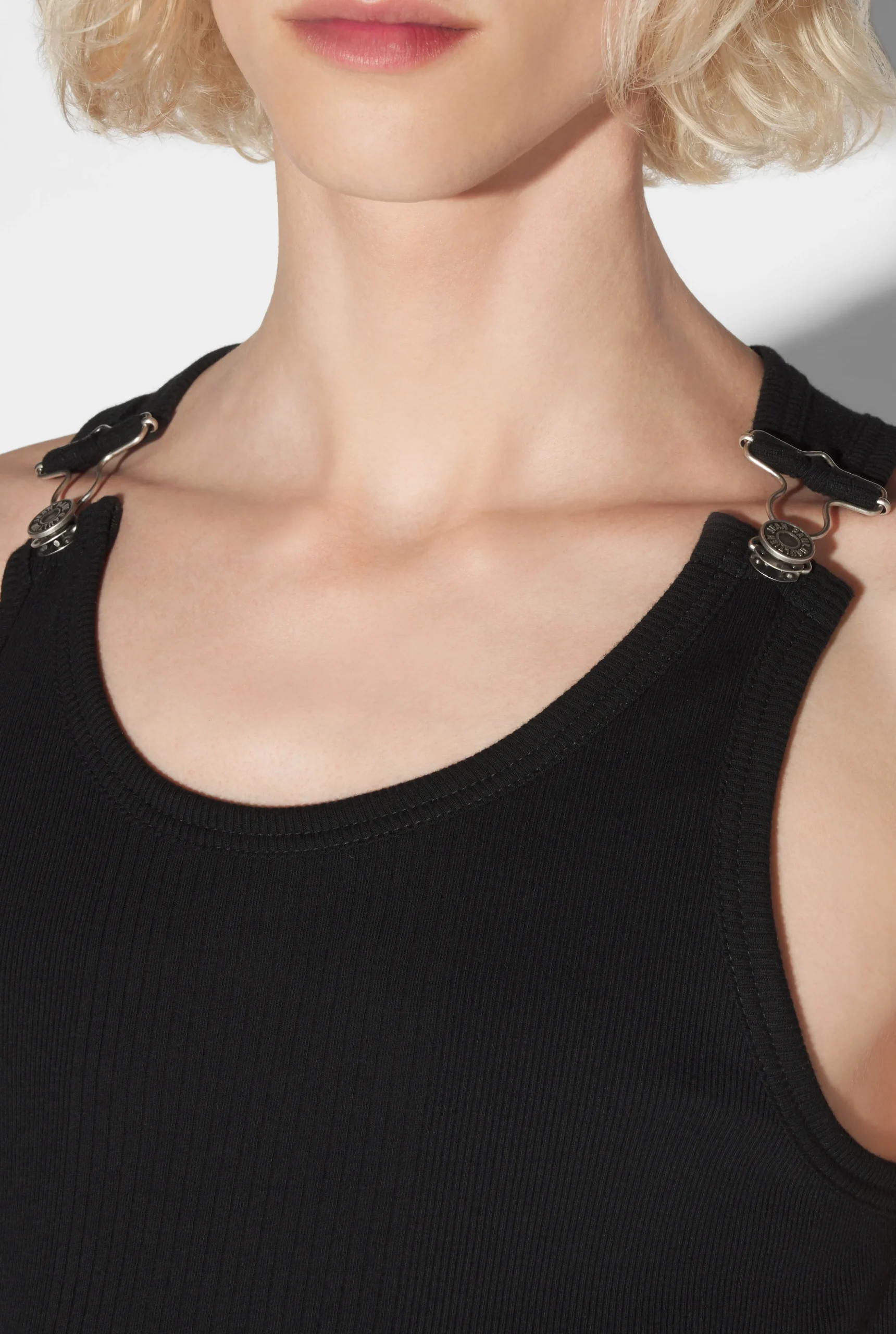 The Tank Top with Black Straps