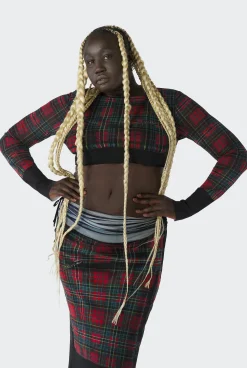The Tartan Crop Top