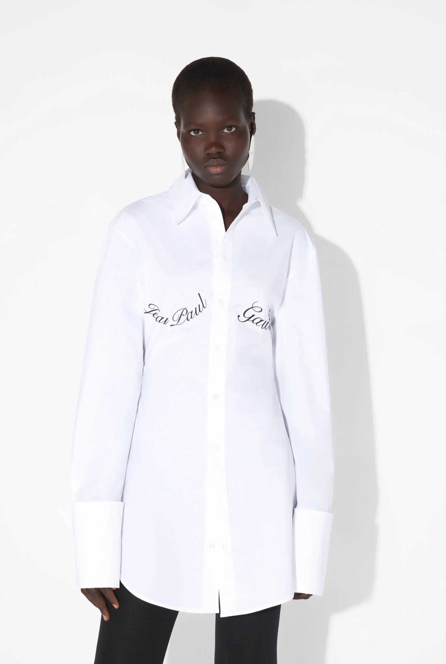 The White Jean Paul Gaultier Print Shirt