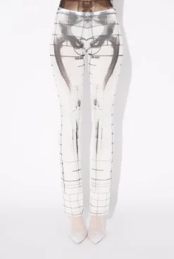The White Squeletor Pants