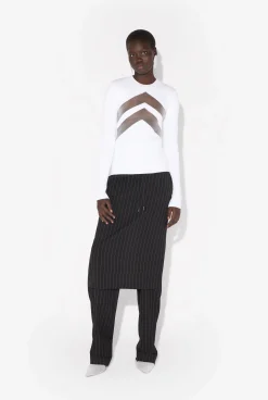 The White Top with Chevrons