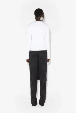 The White Top with Chevrons