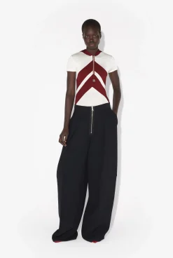 The White T-Shirt with Chevrons